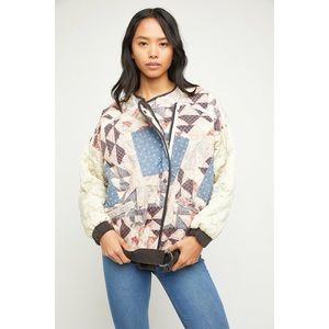 Free People Rudy Quilted Bomber Jacket